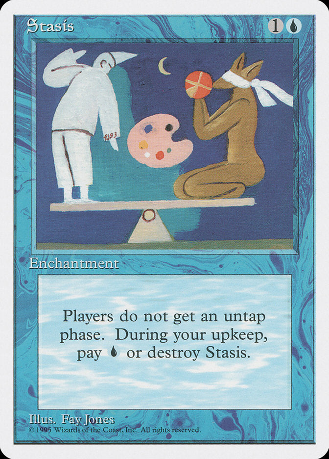 Stasis [Fourth Edition] Magic: The Gathering