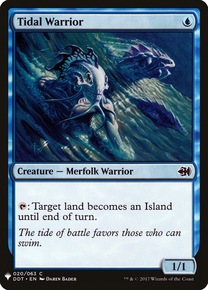 Tidal Warrior [Mystery Booster] Magic: The Gathering