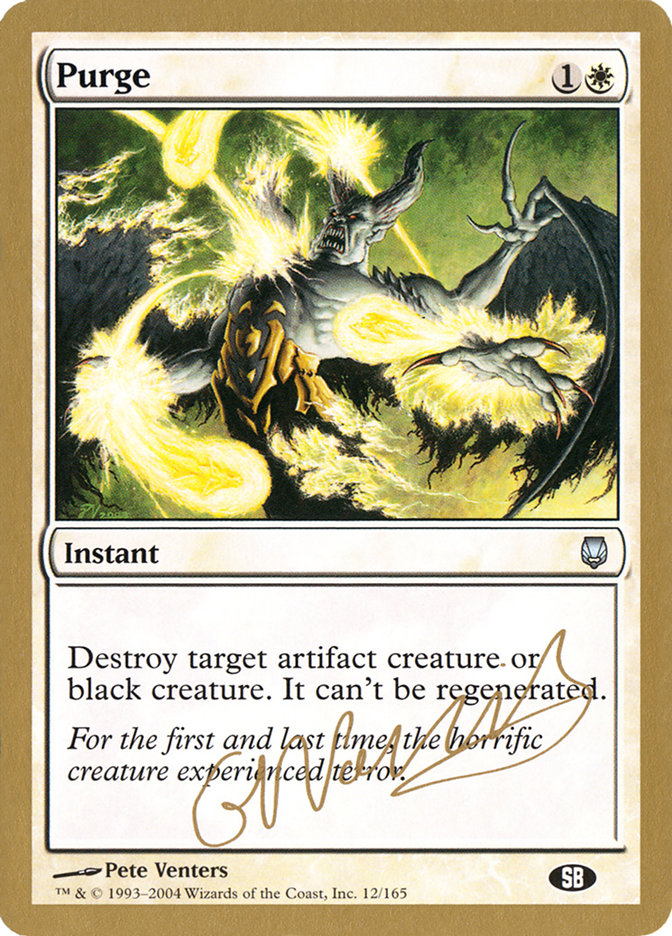 Purge (Gabriel Nassif) (SB) [World Championship Decks 2004] Magic: The Gathering
