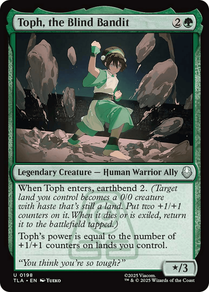 Toph, the Blind Bandit [Avatar: The Last Airbender]