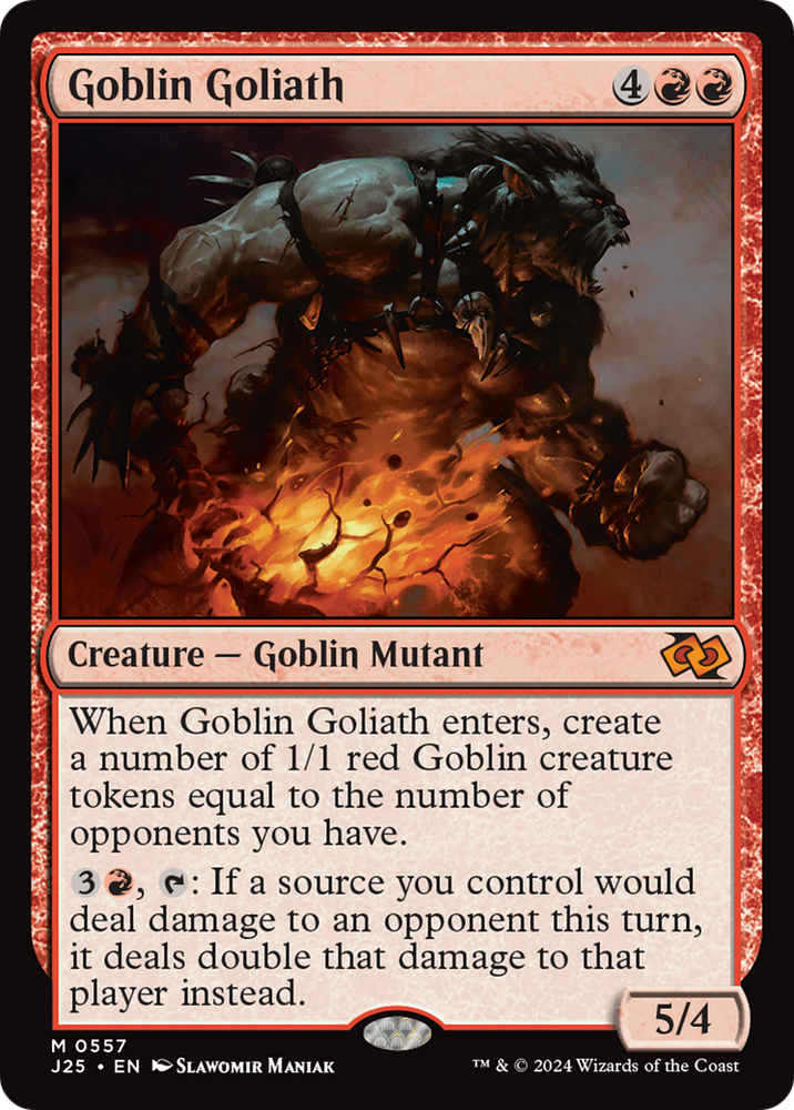 Goblin Goliath [Foundations Jumpstart] Magic: The Gathering