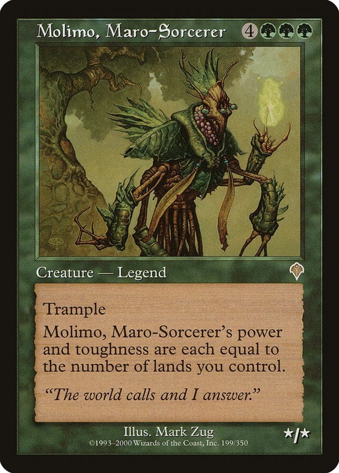 Molimo, Maro-Sorcerer [Invasion] Magic: The Gathering