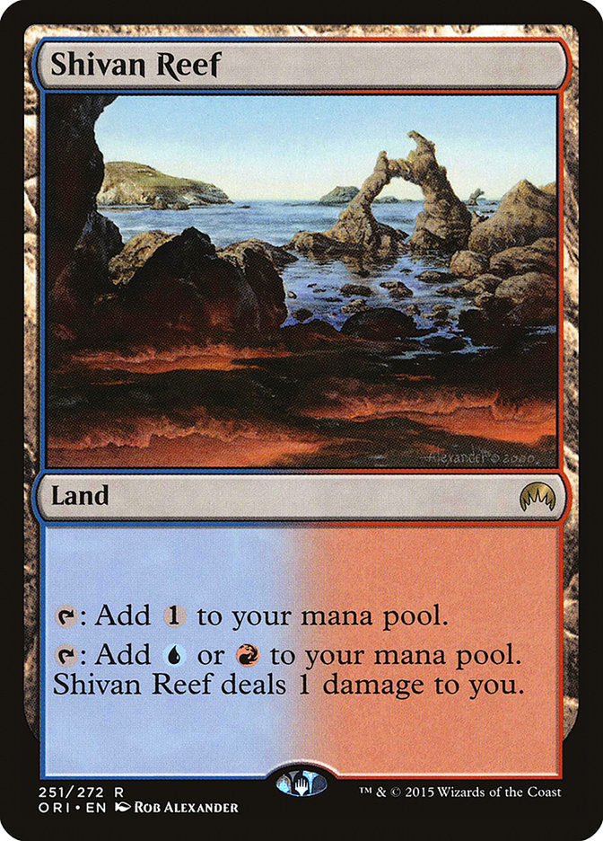Shivan Reef [Magic Origins] Magic: The Gathering