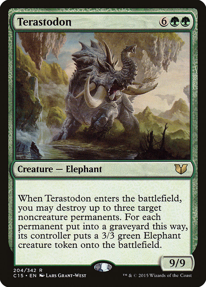 Terastodon [Commander 2015] Magic: The Gathering