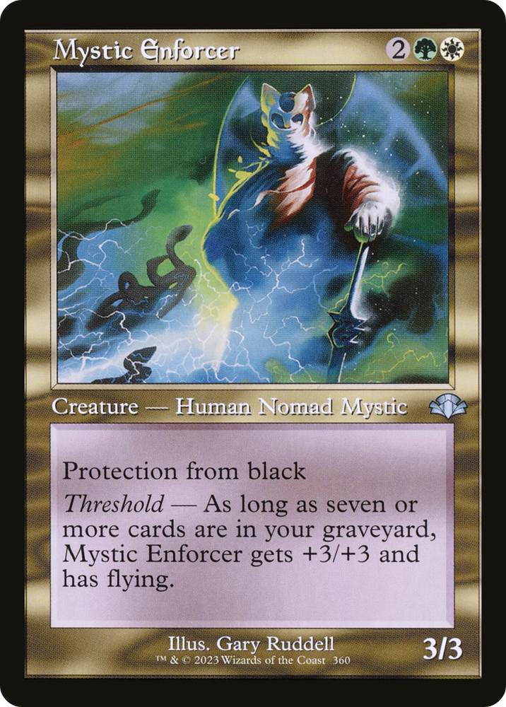 Mystic Enforcer (Retro) [Dominaria Remastered] Magic: The Gathering