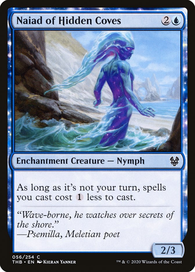 Naiad of Hidden Coves [Theros Beyond Death] Magic: The Gathering
