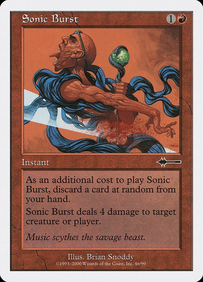 Sonic Burst [Beatdown] Magic: The Gathering