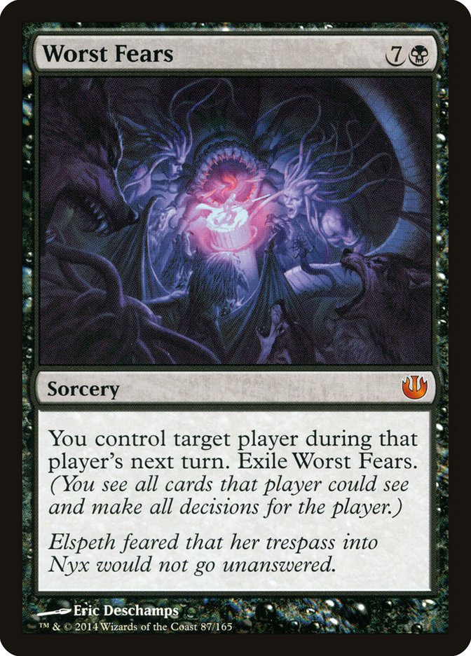 Worst Fears [Journey into Nyx] Magic: The Gathering