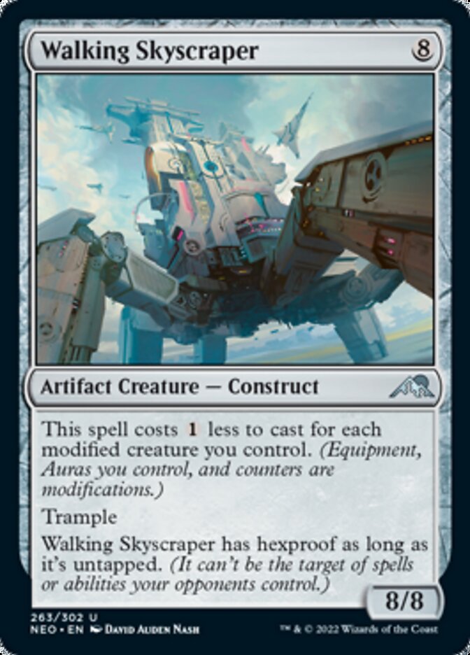 Walking Skyscraper [Kamigawa: Neon Dynasty] Magic: The Gathering