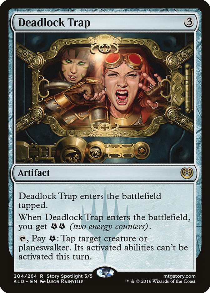 Deadlock Trap [Kaladesh] Magic: The Gathering