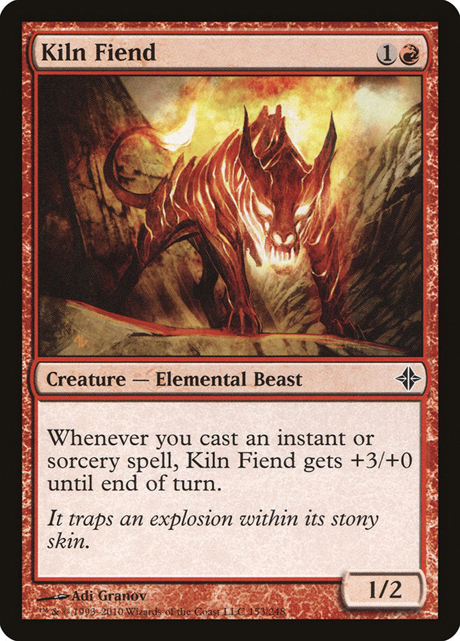 Kiln Fiend [Rise of the Eldrazi] Magic: The Gathering