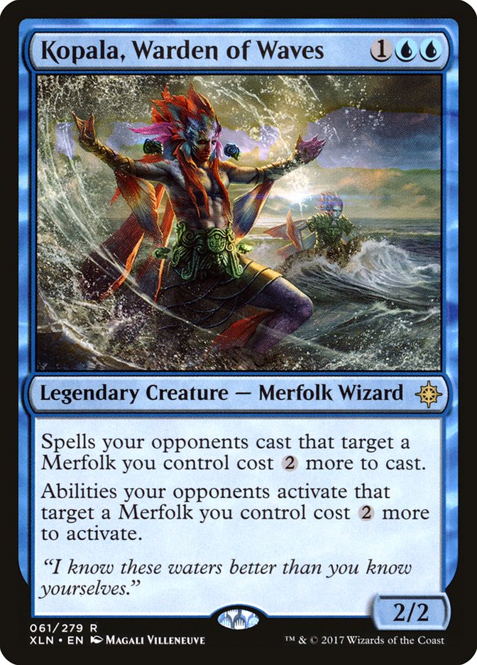 Kopala, Warden of Waves [Ixalan] Magic: The Gathering