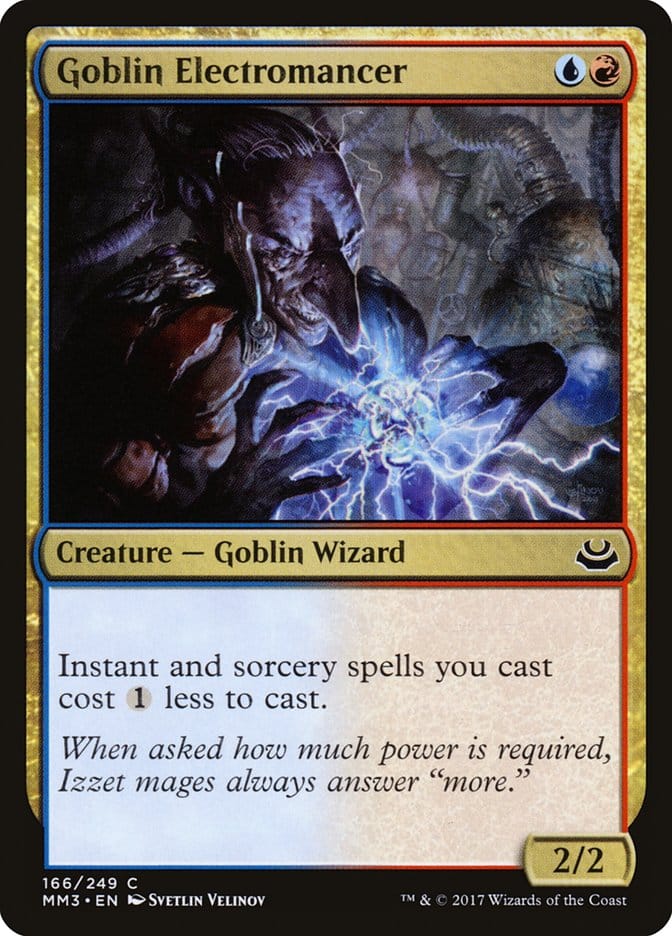 Goblin Electromancer [Modern Masters 2017] Magic: The Gathering