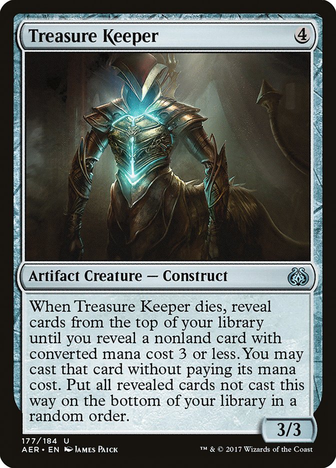 Treasure Keeper [Aether Revolt] Magic: The Gathering