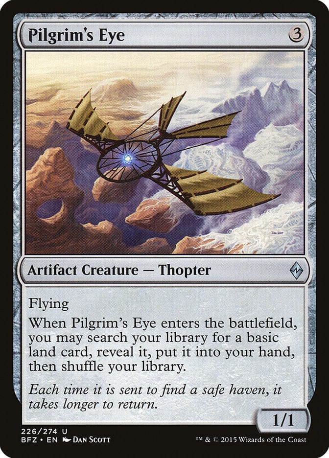 Pilgrim's Eye [Battle for Zendikar] Magic: The Gathering