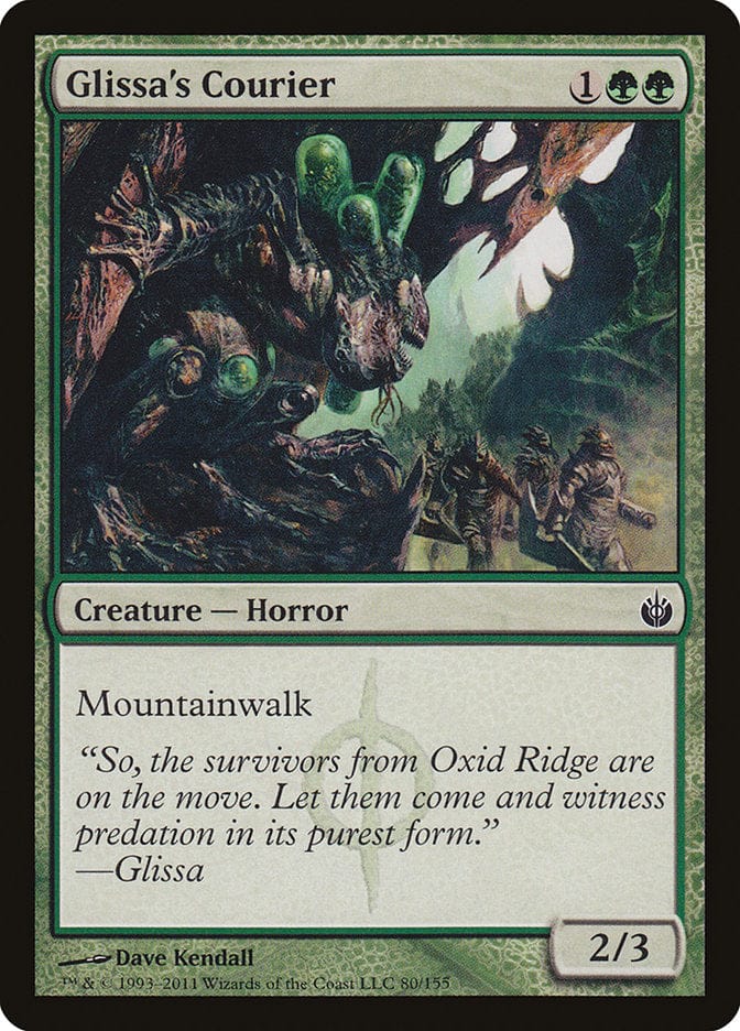 Glissa's Courier [Mirrodin Besieged] Magic: The Gathering