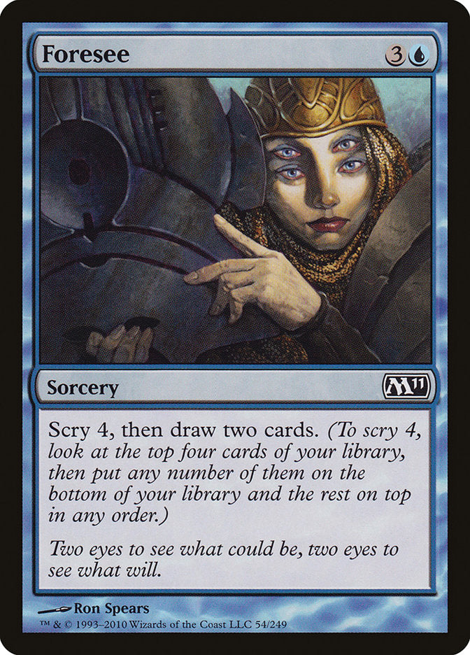 Foresee [Magic 2011] Magic: The Gathering