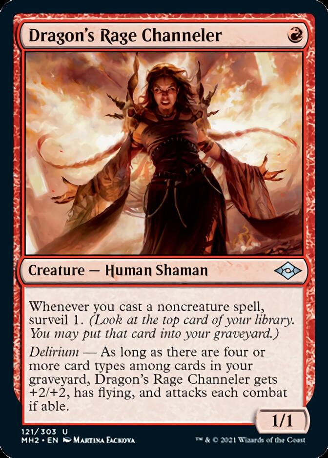 Dragon's Rage Channeler [Modern Horizons 2] Magic: The Gathering
