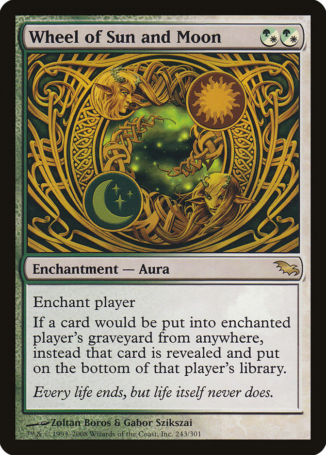 Wheel of Sun and Moon [Shadowmoor] Magic: The Gathering