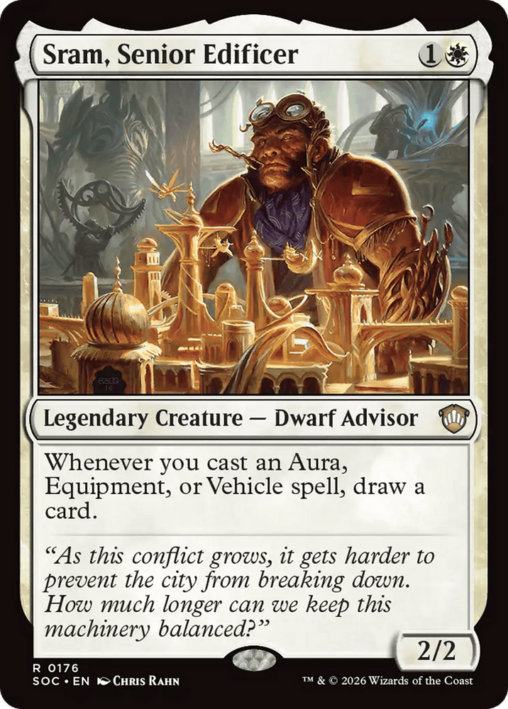 Sram, Senior Edificer [Secrets of Strixhaven Commander]