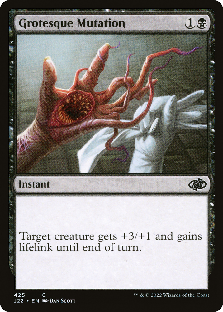Grotesque Mutation [Jumpstart 2022] Magic: The Gathering