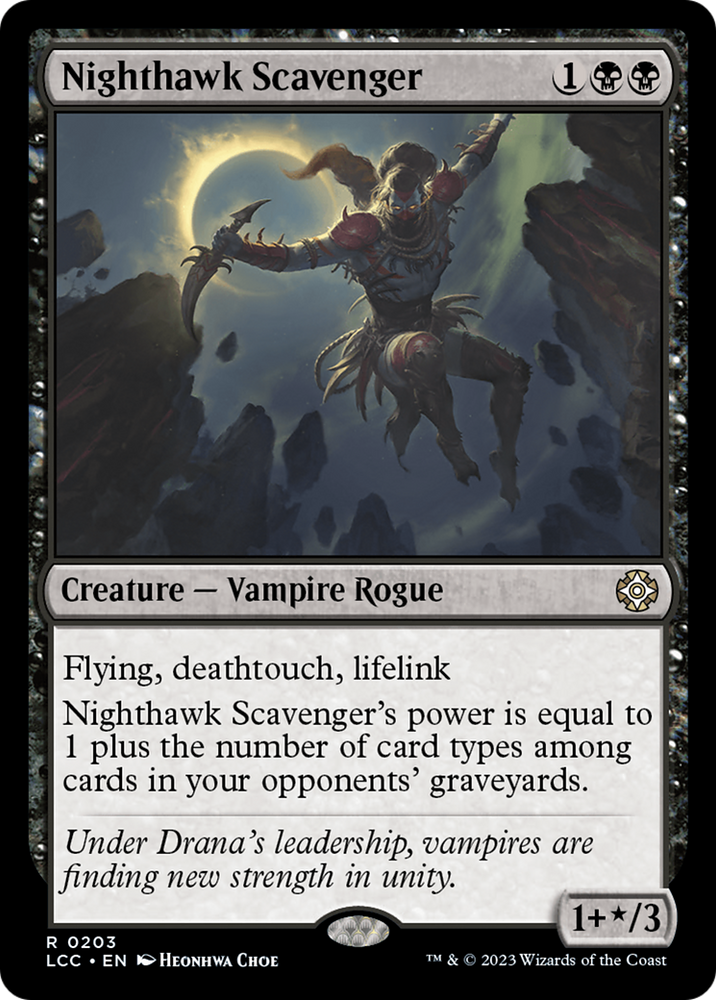 Nighthawk Scavenger [The Lost Caverns of Ixalan Commander] Magic: The Gathering