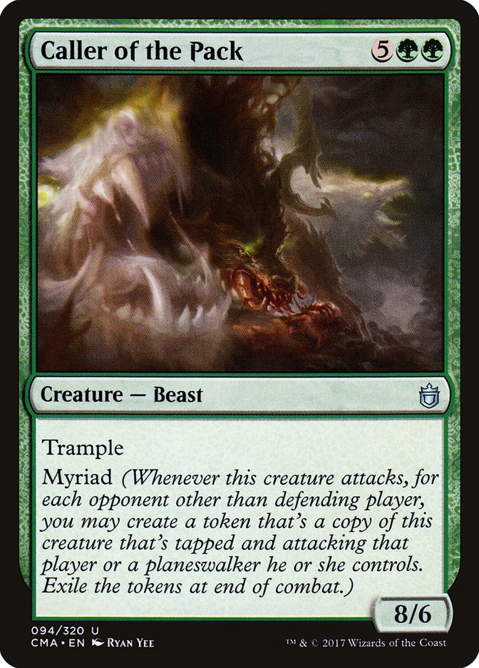 Caller of the Pack [Commander Anthology] Magic: The Gathering