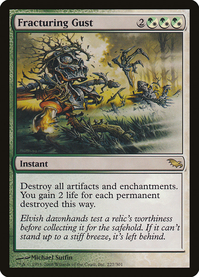 Fracturing Gust [Shadowmoor] Magic: The Gathering