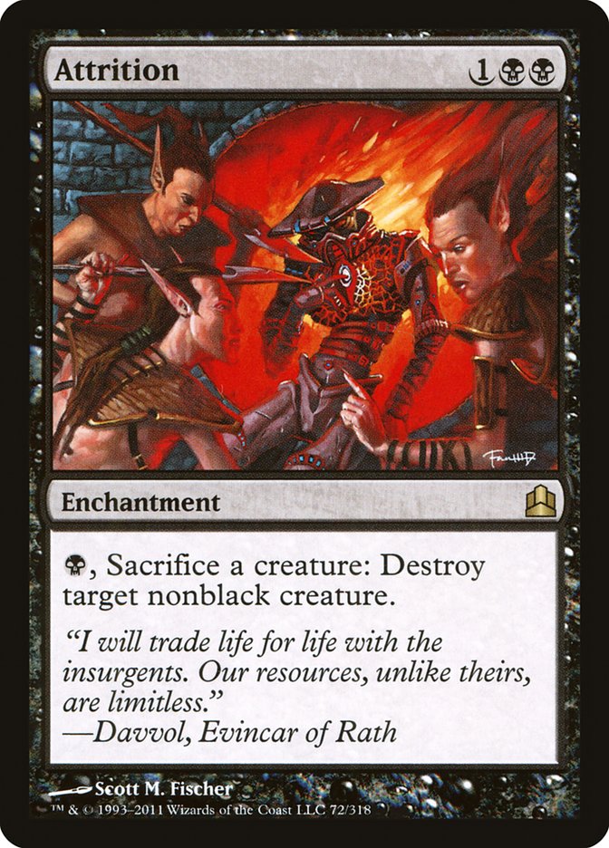 Attrition [Commander 2011] Magic: The Gathering