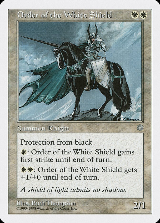 Order of the White Shield [Anthologies] Magic: The Gathering