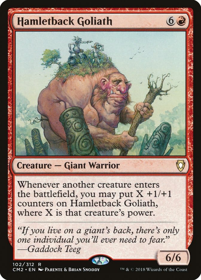 Hamletback Goliath [Commander Anthology Volume II] Magic: The Gathering