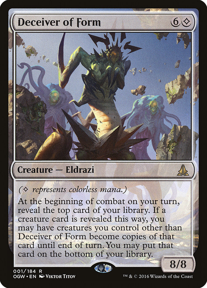 Deceiver of Form [Oath of the Gatewatch] Magic: The Gathering