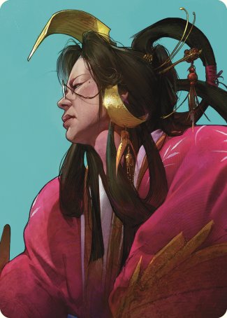 Azami, Lady of Scrolls Art Card [Commander Masters Art Series] Magic: The Gathering