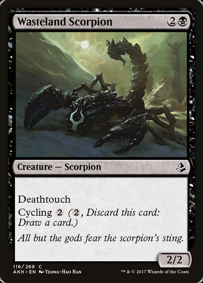 Wasteland Scorpion [Amonkhet] Magic: The Gathering