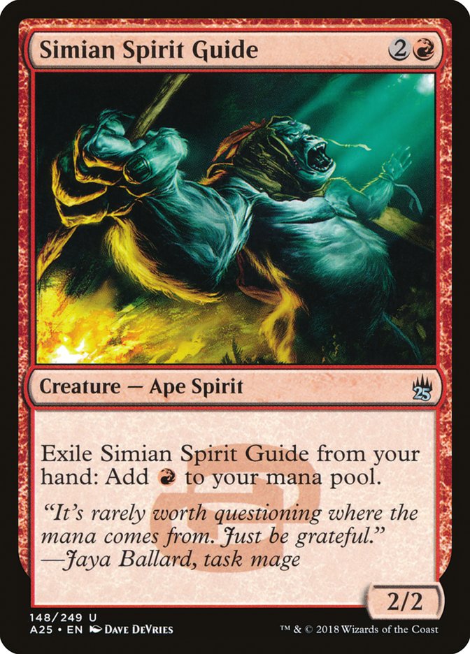 Simian Spirit Guide [Masters 25] Magic: The Gathering