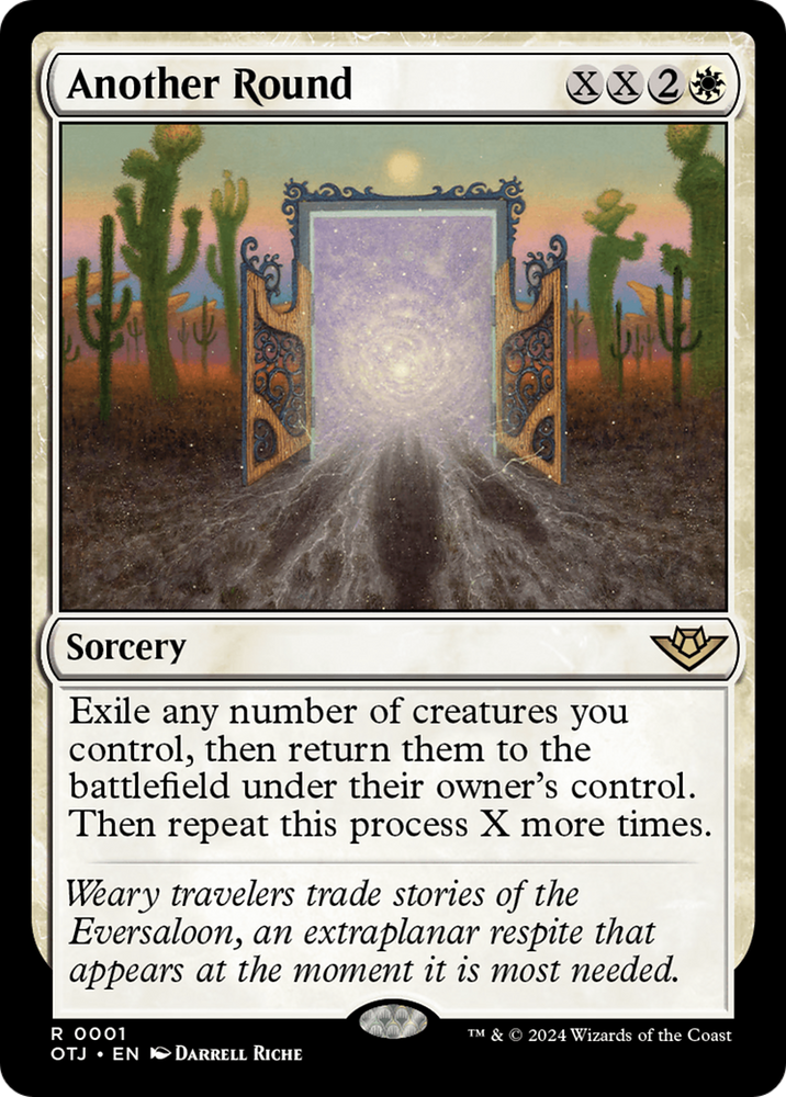 Another Round [Outlaws of Thunder Junction] Magic: The Gathering