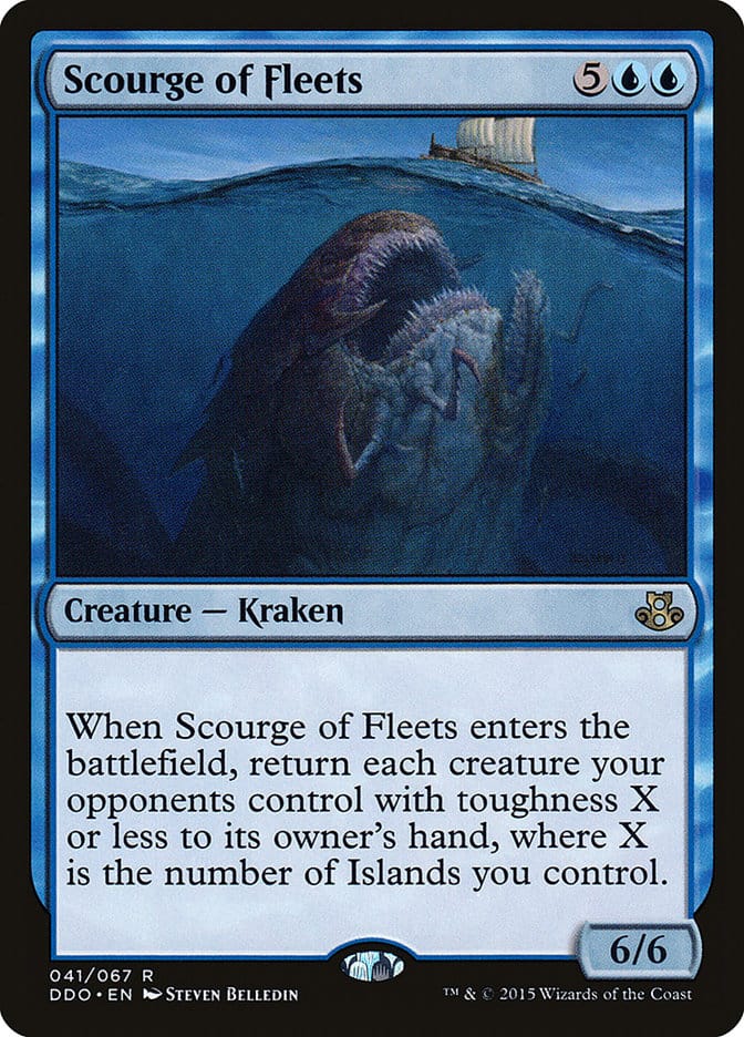 Scourge of Fleets [Duel Decks: Elspeth vs. Kiora] Magic: The Gathering