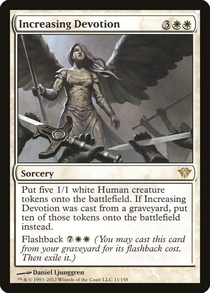 Increasing Devotion [Dark Ascension] Magic: The Gathering