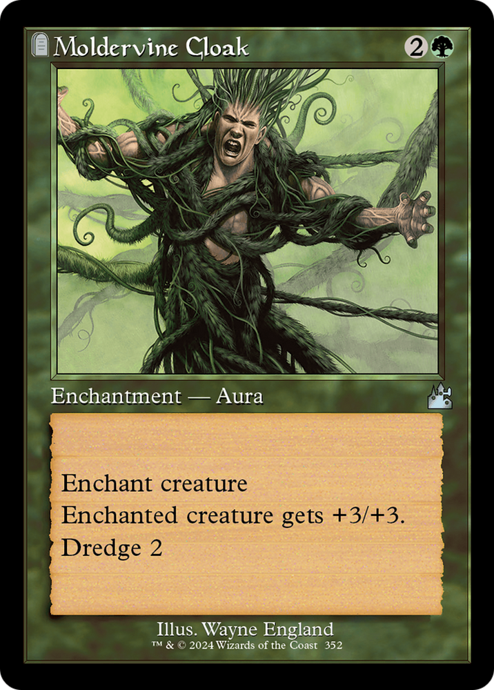 Moldervine Cloak (Retro Frame) [Ravnica Remastered] Magic: The Gathering