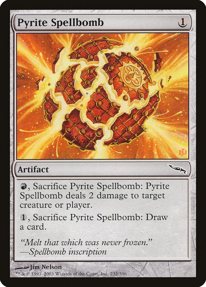 Pyrite Spellbomb [Mirrodin] Magic: The Gathering