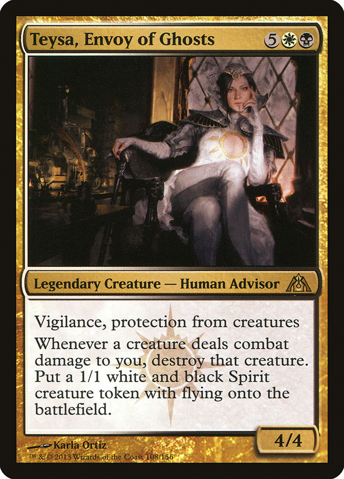 Teysa, Envoy of Ghosts [Dragon's Maze] Magic: The Gathering