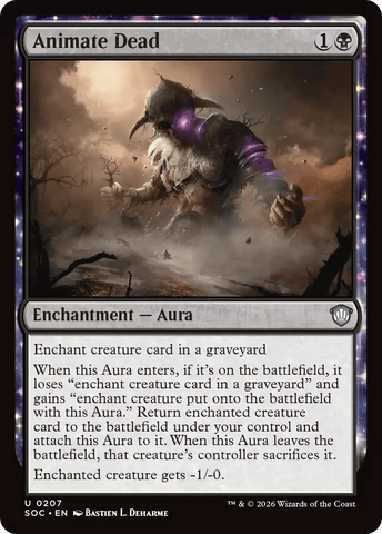 Animate Dead [Secrets of Strixhaven Commander]