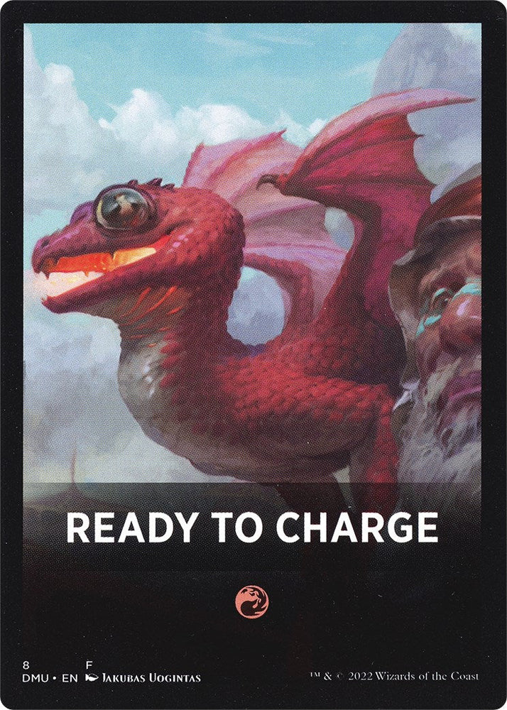 Ready to Charge Theme Card [Dominaria United Tokens] Magic: The Gathering