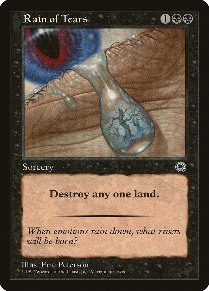 Rain of Tears [Portal] Magic: The Gathering
