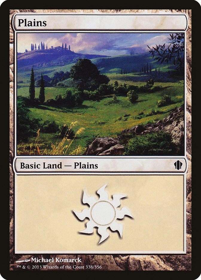 Plains (338) [Commander 2013] Magic: The Gathering