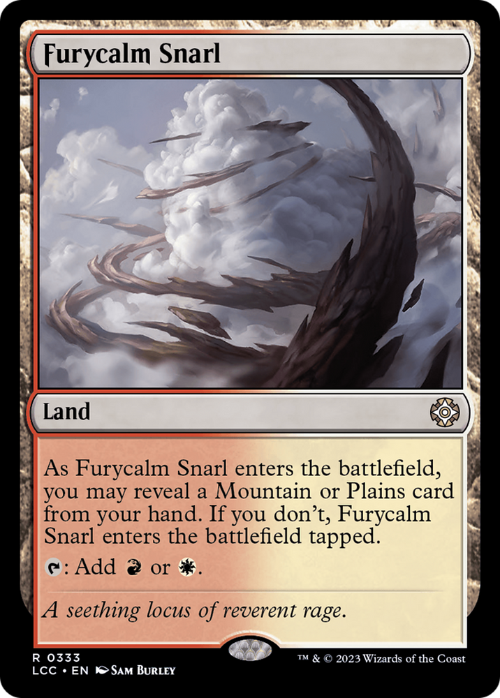Furycalm Snarl [The Lost Caverns of Ixalan Commander] Magic: The Gathering
