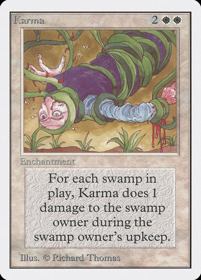 Karma [Unlimited Edition] Magic: The Gathering