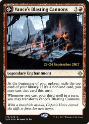 Vance's Blasting Cannons // Spitfire Bastion [Ixalan Prerelease Promos] Magic: The Gathering