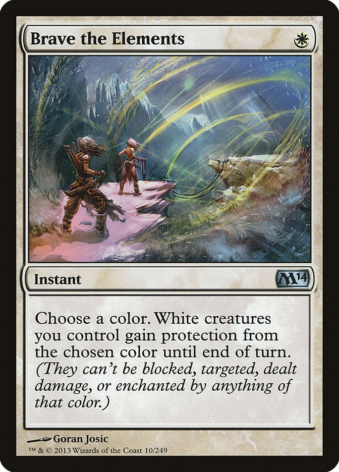 Brave the Elements [Magic 2014] Magic: The Gathering