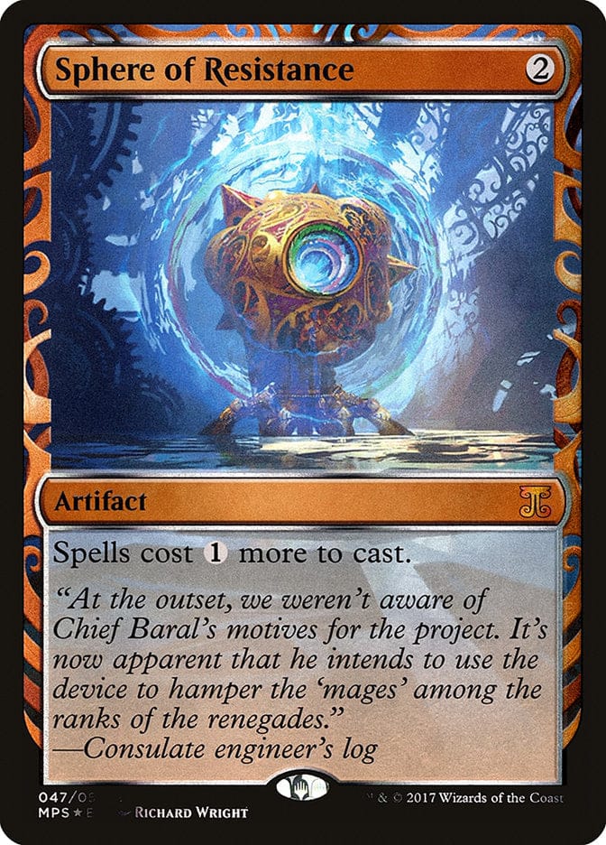 Sphere of Resistance [Kaladesh Inventions] Magic: The Gathering